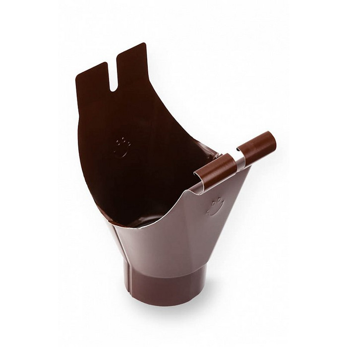 Воронка 135/90 мм STAL, 152(130)/90 мм, цвет Темно-коричневый, Galeco