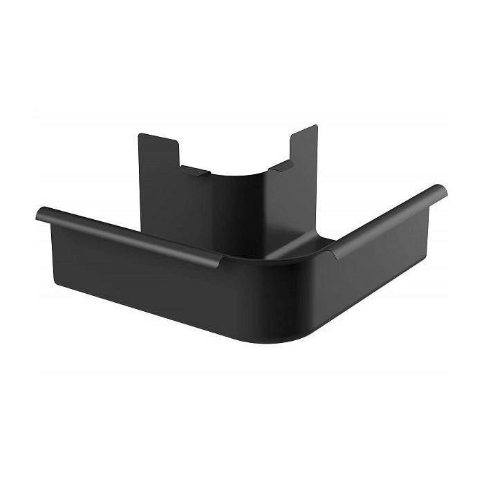 Внешний угол 90* для желоба 125 мм STAL2, 125/80 мм, цвет Графит, Galeco