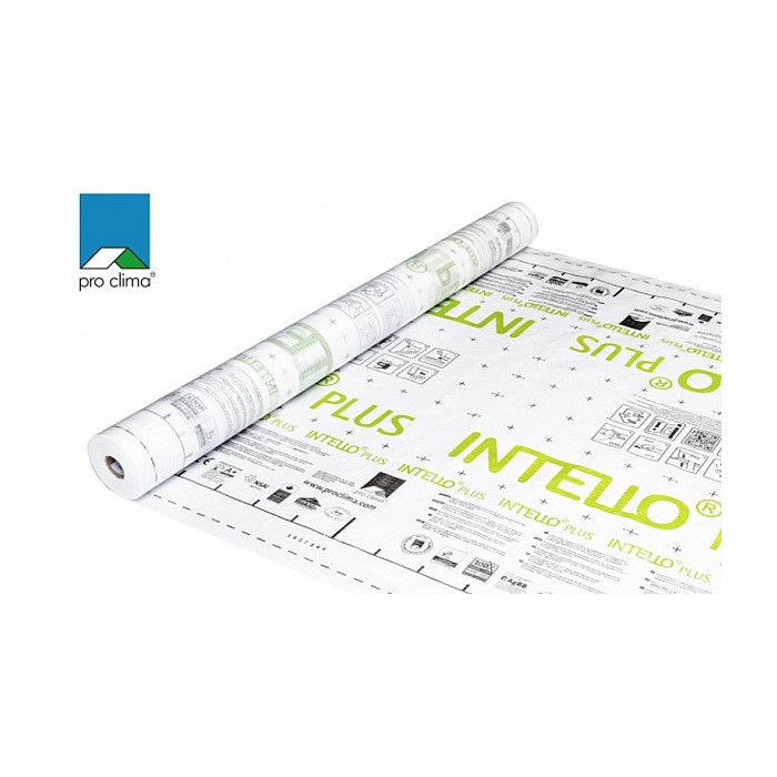 INTELLO PLUS пароизоляционная мембрана (1,5 м х 50 м), Pro clima