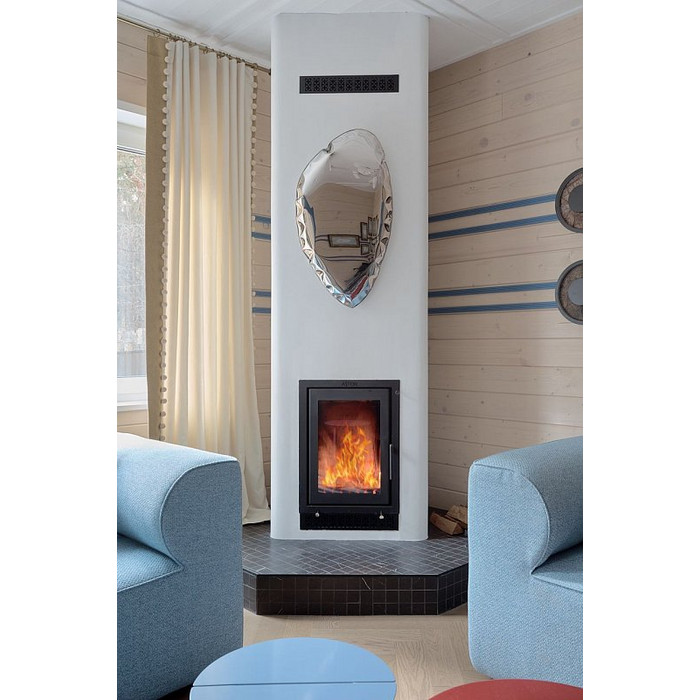 Модульный комплект дымохода ISOTOR, основание 3м, с плитой по месту, без вентканала, диаметр 16 см, Schiedel